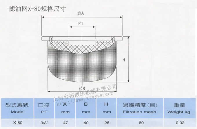 滤油网